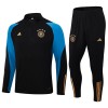 Saksa Quarter Zip Training Huppari Suits 2023-24 Musta